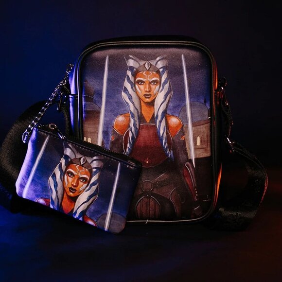Star Wars Ahsoka Tano Pose Bag and Wallet Combo - Picture 1 of 12